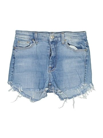 7 For All Mankind Denim Shorts (view 1)