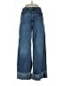 Rag & Bone Chevron-herringbone Blue Jeans Size 30 waist - photo 1