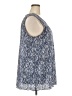 Cj Banks 100% Polyester Blue Sleeveless Blouse Size 3X - photo 4