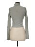 Out From Under Gray Long Sleeve Turtleneck Size M - photo 2