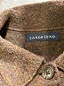 Lands' End 100% Wool Tweed Brown Jacket Size S (estimated) - photo 6