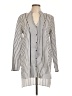 Zara Basic Stripes Ivory Kimono Size L - photo 1