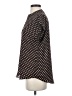 Cynthia Steffe 100% Polyester Polka Dots Brown Black Short Sleeve Blouse Size S - photo 5