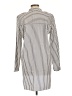 Zara Basic Stripes Ivory Kimono Size L - photo 2
