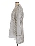 Zara Basic Stripes Ivory Kimono Size L - photo 5