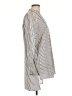 Zara Basic Stripes Ivory Kimono Size L - photo 4