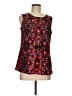 Merona 100% Polyester Red Sleeveless Blouse Size M - photo 1