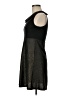 Fun2Fun 100% Polyester Metallic Black Cocktail Dress Size M - photo 5