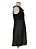 Fun2Fun 100% Polyester Metallic Black Cocktail Dress Size M - photo 4