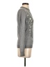 Magaschoni Silver Silk Pullover Sweater Size XS - photo 4