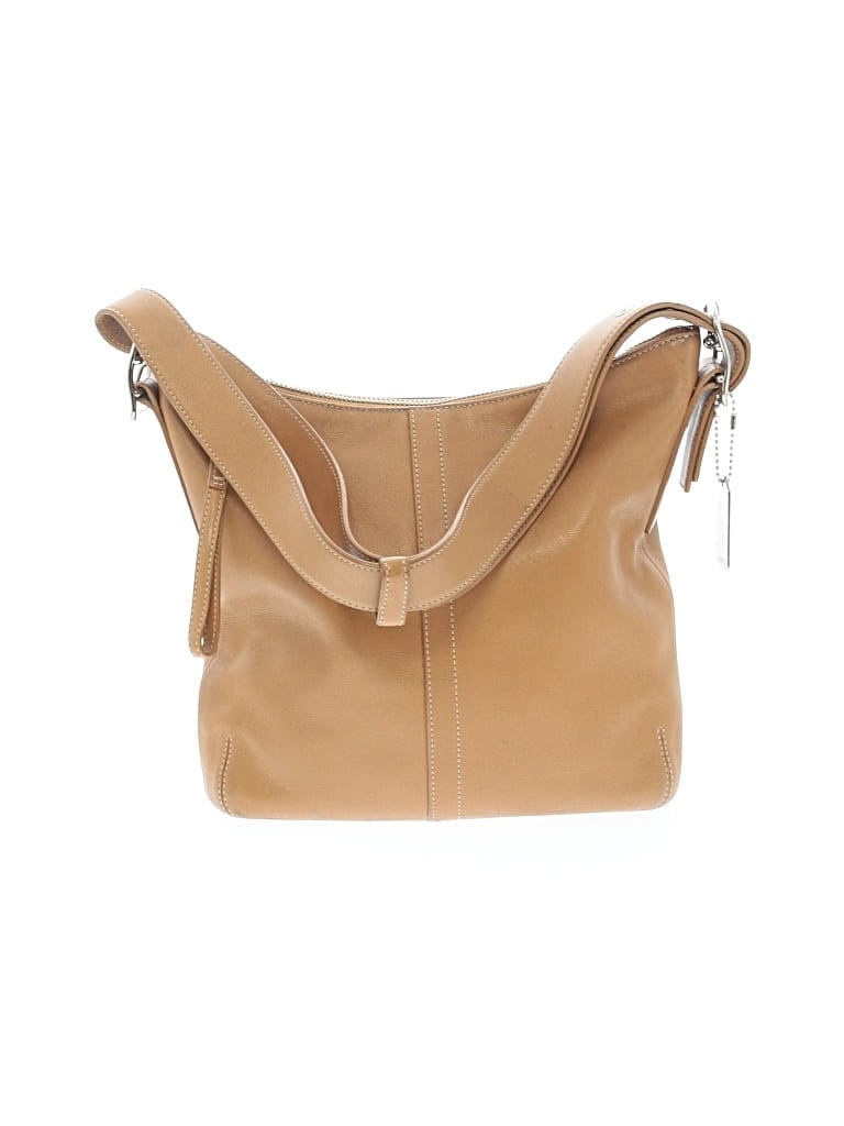 Pre-owned Coach Hobo Bag In Tan