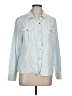Democracy Blue Long Sleeve Button-Down Shirt Size L - photo 1