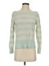 Gap Stripes Green Turtleneck Sweater Size S - photo 1