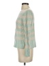 Gap Stripes Green Turtleneck Sweater Size S - photo 5