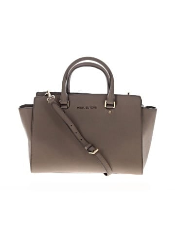 MICHAEL Michael Kors Leather Satchel (view 1)