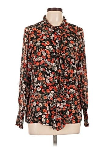 T Tahari Long Sleeve Blouse (view 1)