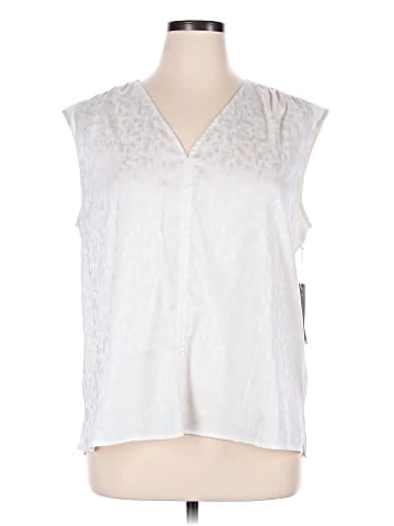 Worthington Sleeveless Blouse (view 1)