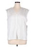Worthington White Sleeveless Blouse Size XL - photo 1