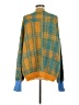 Free People Plaid Yellow Cardigan Size M - photo 2