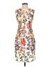 Alexia Admor Floral White Cocktail Dress Size 2 - photo 1
