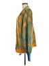 Free People Plaid Yellow Cardigan Size M - photo 5