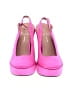 Linea Paolo Color Block Pink Heels Size 4 - photo 2