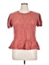 DR2 100% Acrylic Pink Short Sleeve Top Size XL - photo 1