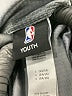 NBA Gray Pullover Hoodie Size 14 - 16 - photo 3