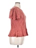 DR2 100% Acrylic Pink Short Sleeve Top Size XL - photo 4