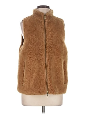 J.Crew Faux Fur Vest (view 1)