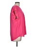 Chaus 100% Polyester Pink Short Sleeve Blouse Size L - photo 4