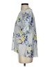 Alex Marie 100% Polyester Floral Blue Short Sleeve Blouse Size S - photo 5