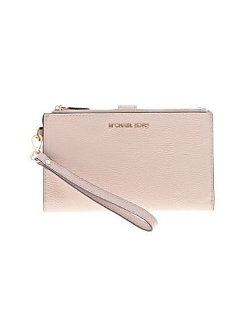 MICHAEL Michael Kors Leather Wristlet (view 1)
