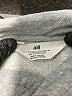 H&M Gray Pullover Hoodie Size 12 - 14 - photo 3