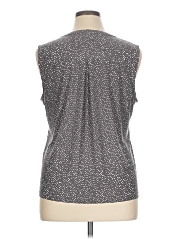 Anne Klein Sleeveless Blouse (view 2)