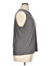 Anne Klein Gray Sleeveless Blouse Size XL - photo 4