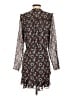 Veronica Beard 100% Silk Brown Casual Dress Size 4 - photo 2