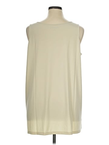 Susan Graver Sleeveless T-Shirt (view 2)