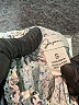 Japna 100% Rayon Hearts Gray Jumpsuit Size S - photo 4