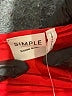 SIMPLE By Suzanne Betro Solid Red Jumpsuit Size L - photo 4