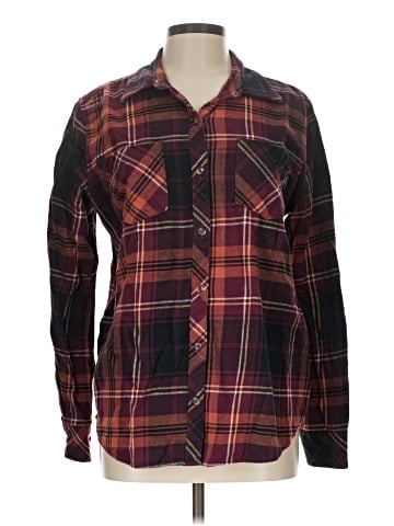 Natural Reflections Long Sleeve Button-Down Shirt (view 1)