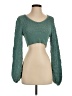 Altar'd State 100% Cotton Green Cardigan Size XS - photo 1