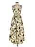 CO 100% Cotton Paisley Gold Cocktail Dress Size XS - photo 2