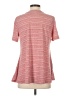 LOGO by Lori Goldstein Red Short Sleeve Top Size XS - photo 2
