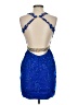 Alyce 100% Polyester Blue Cocktail Dress Size 0 - photo 2
