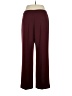 Kasper 100% Polyester Solid Burgundy Casual Pants Size 16 - photo 2