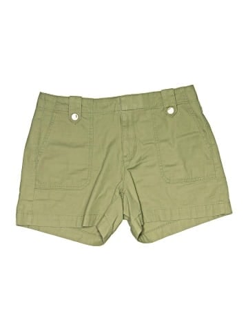 White House Black Market Khaki Shorts (view 1)