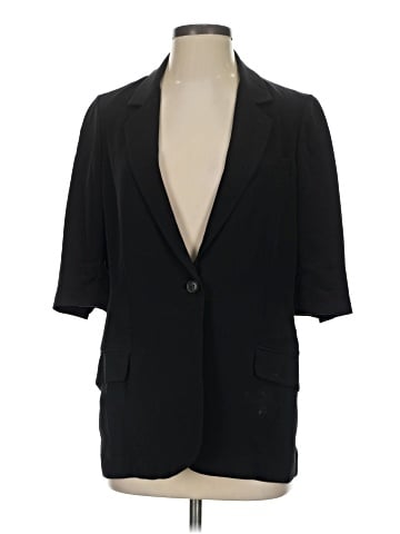 Elizabeth and James Silk Blazer (view 1)