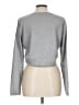 Talbots Gray Long Sleeve Top Size L - photo 2