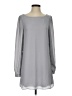 Lulus 100% Polyester Solid Gray Casual Dress Size XS - photo 1